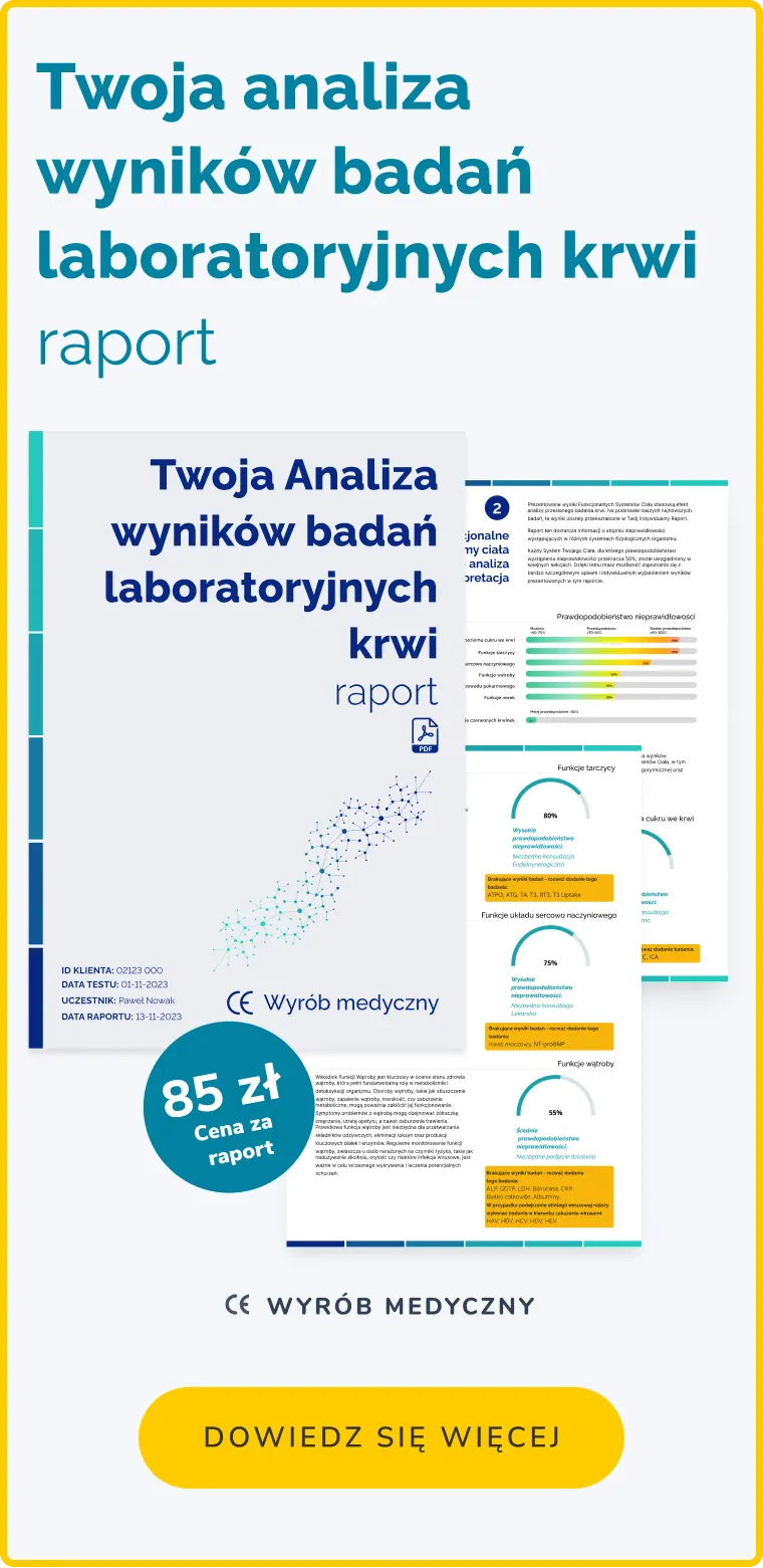 Analiza wyników badań krwi